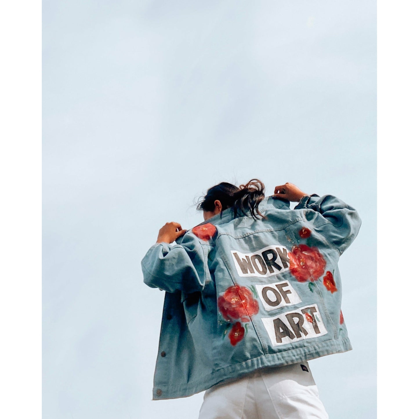 WOA | Floral Denim Jacket