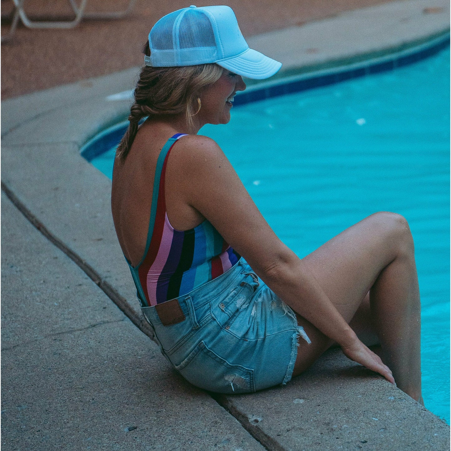 ARISE + SHINE | White Sunshine Hat