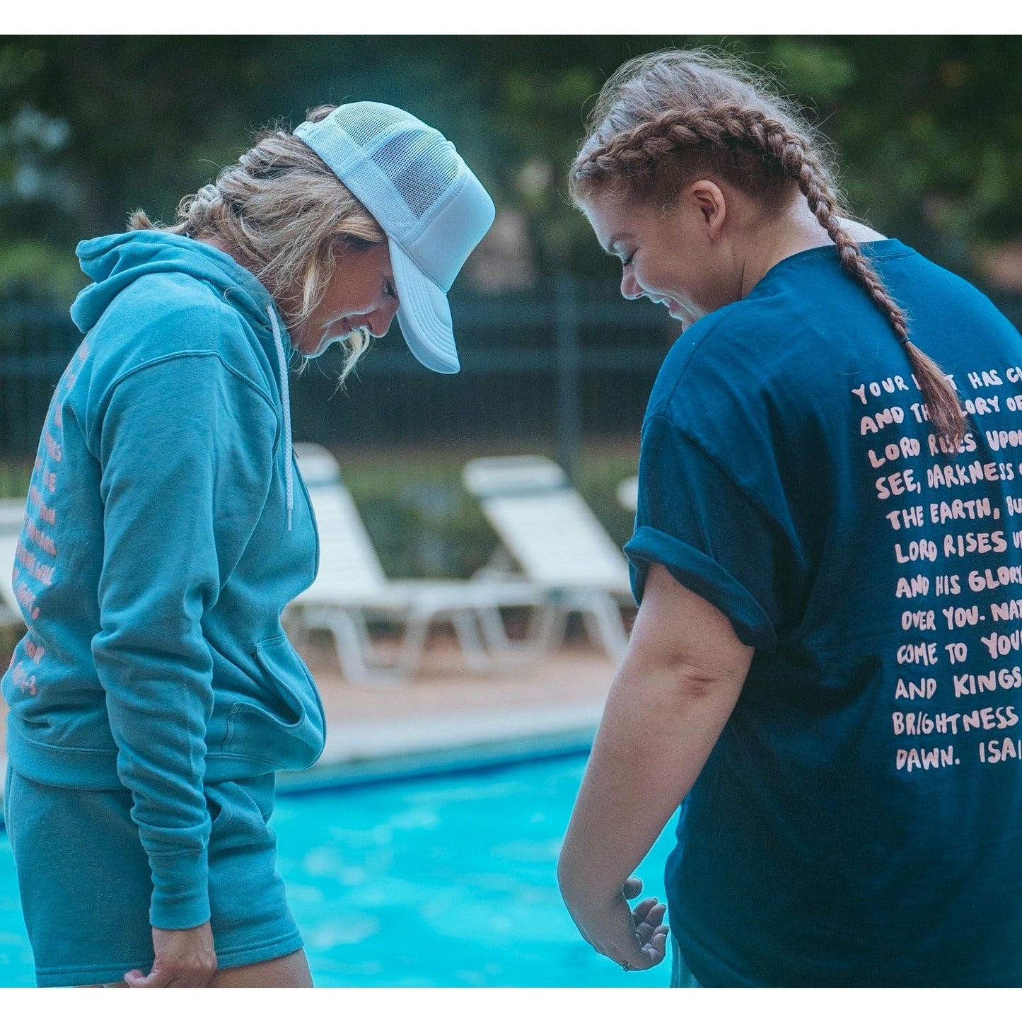 ARISE + SHINE | Blue Shorts