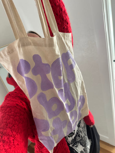 Step by Step Tote Bag