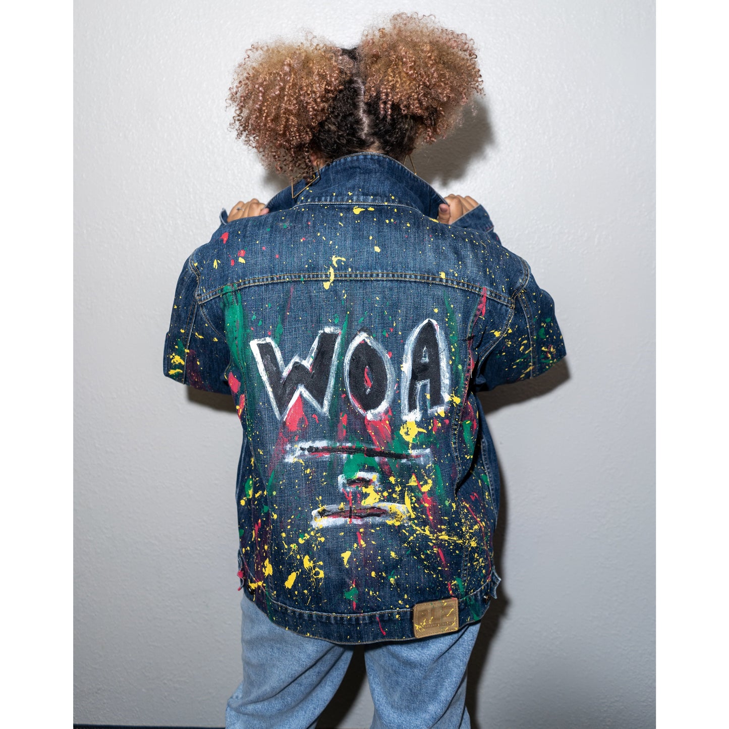 WOA | Splatter Paint Denim Jacket