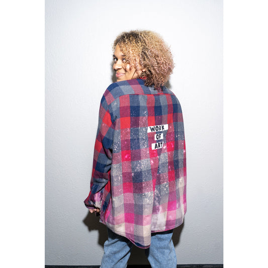 WOA | HAND DYED FLANNEL 35