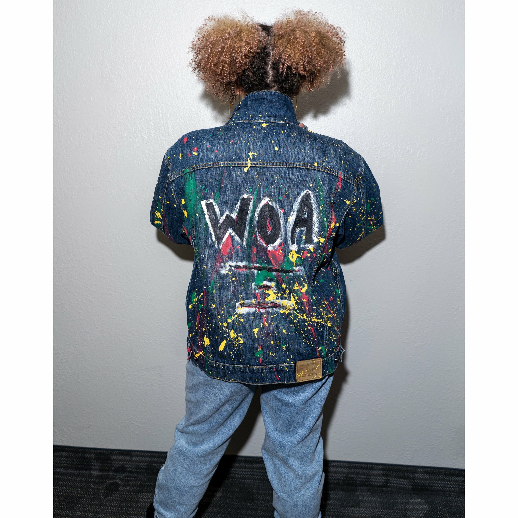WOA | Splatter Paint Denim Jacket