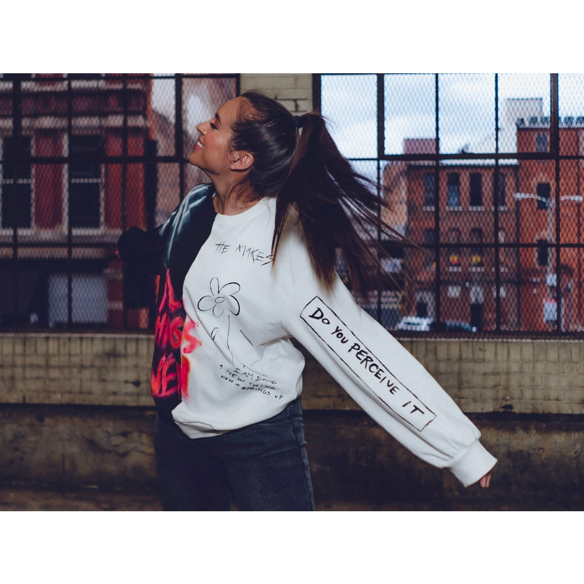 ATN | All Things New Split Crewneck