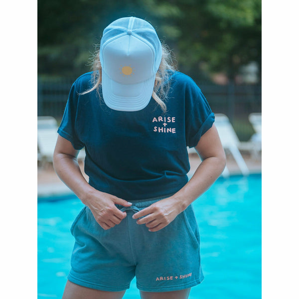 ARISE + SHINE | Blue Shorts