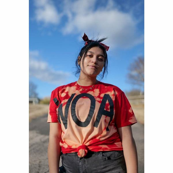 WOA | Red Tie Dye WOA Tee
