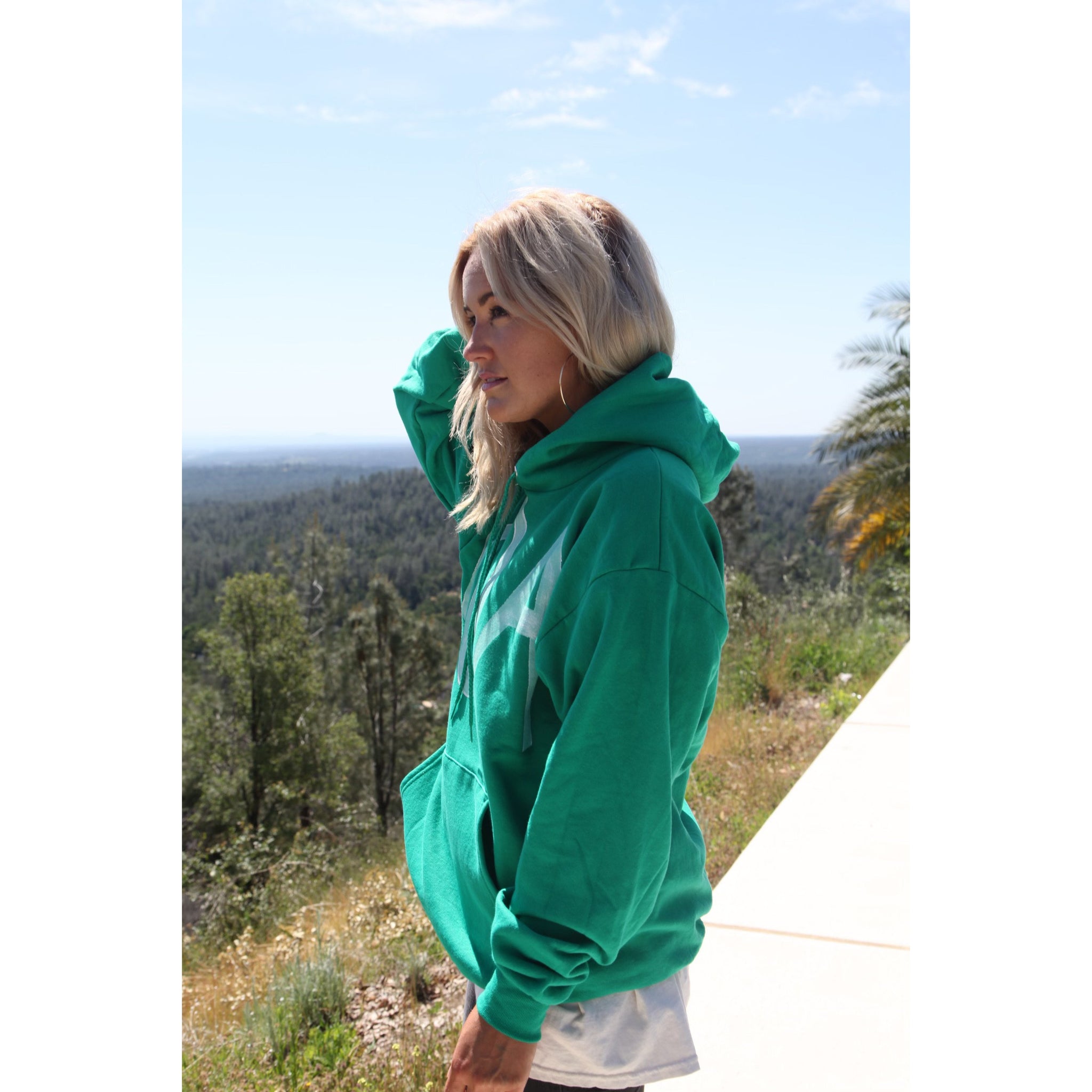 WOA | GREEN FULL HOODIE